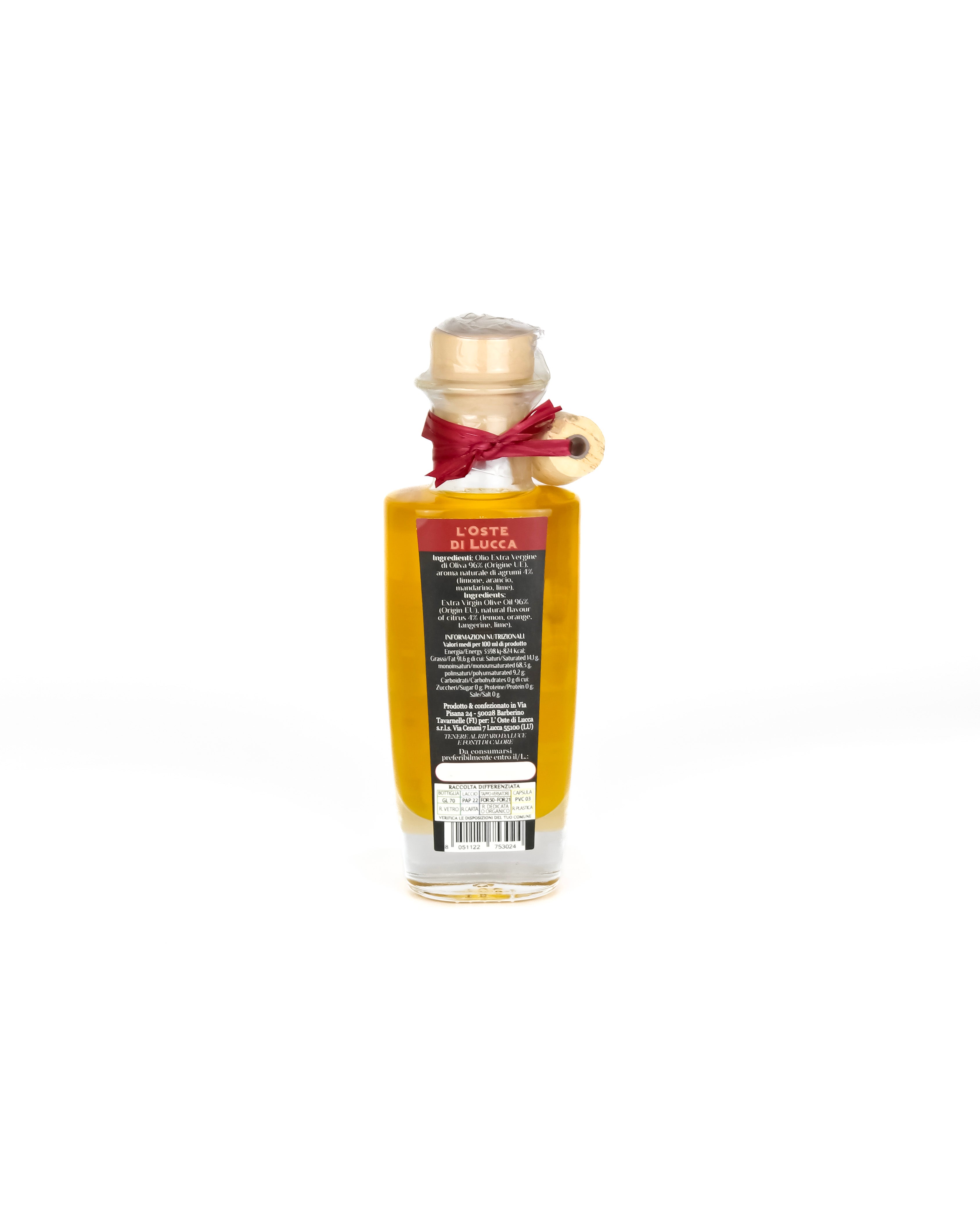 Condimento a Base di Olio EVO Aromatizzato agli Agrumi (100ml)