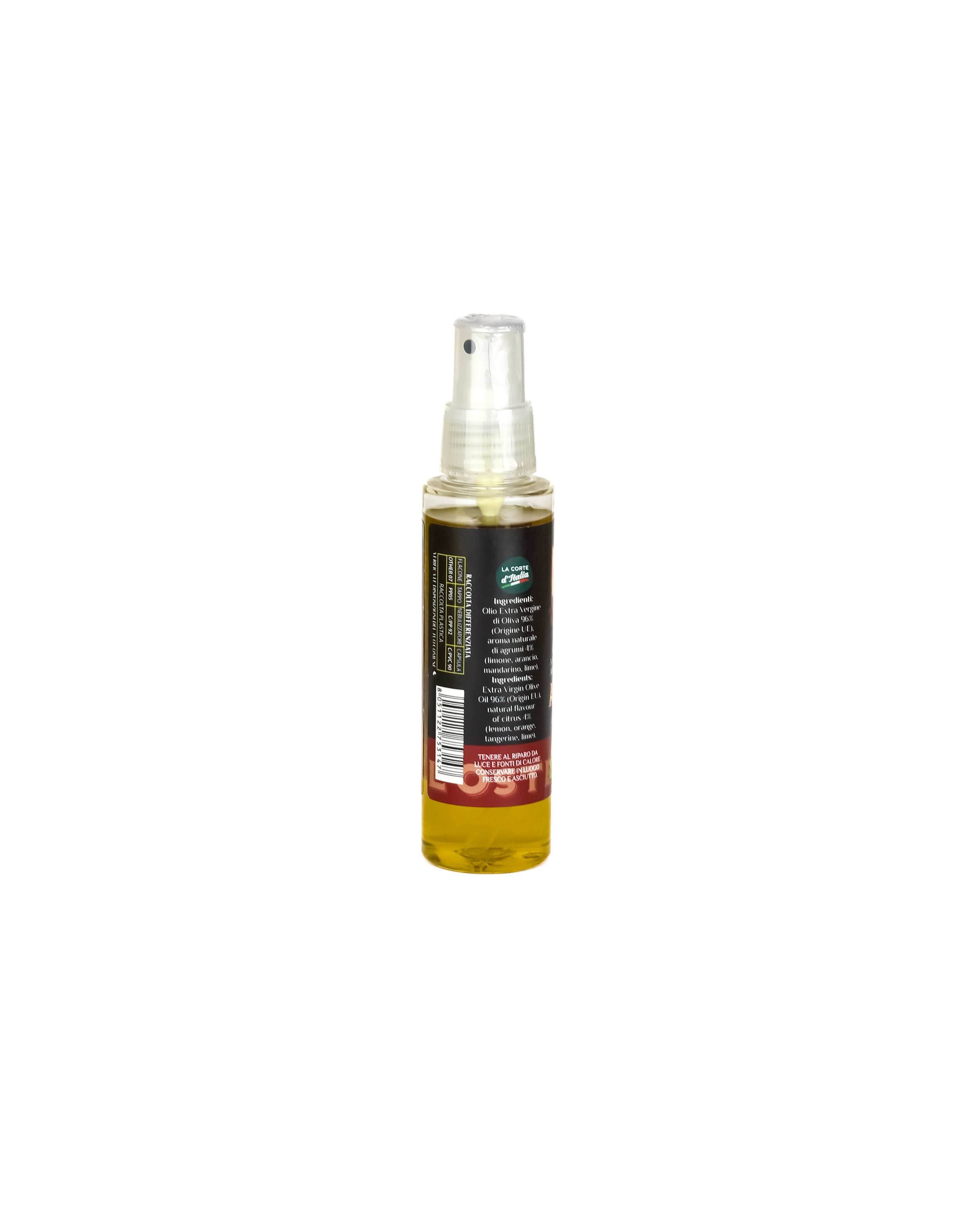 Spray Condimento a Base di Olio EVO Aromatizzato agli Agrumi (100ml)
