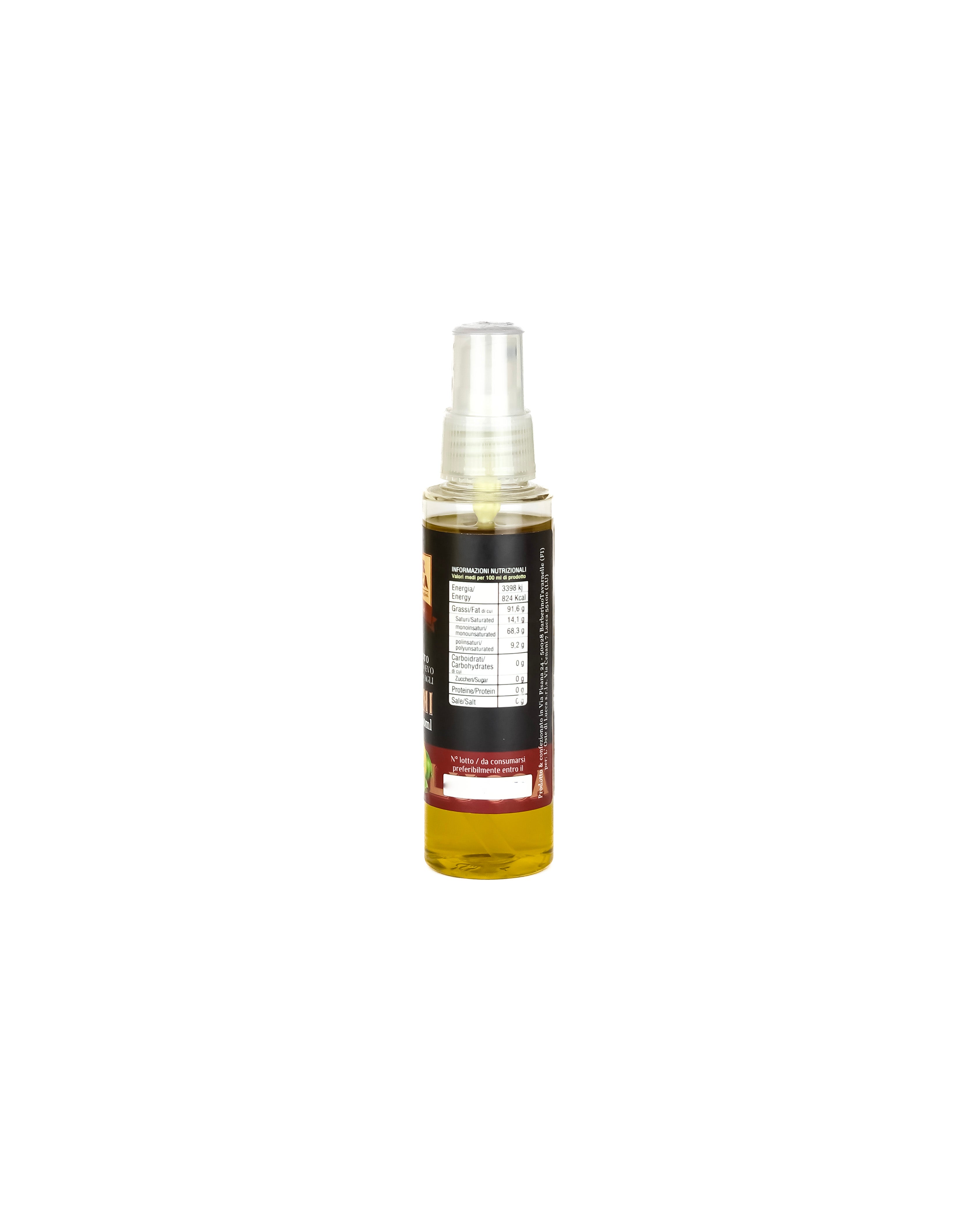 Spray Condimento a Base di Olio EVO Aromatizzato agli Agrumi (100ml)