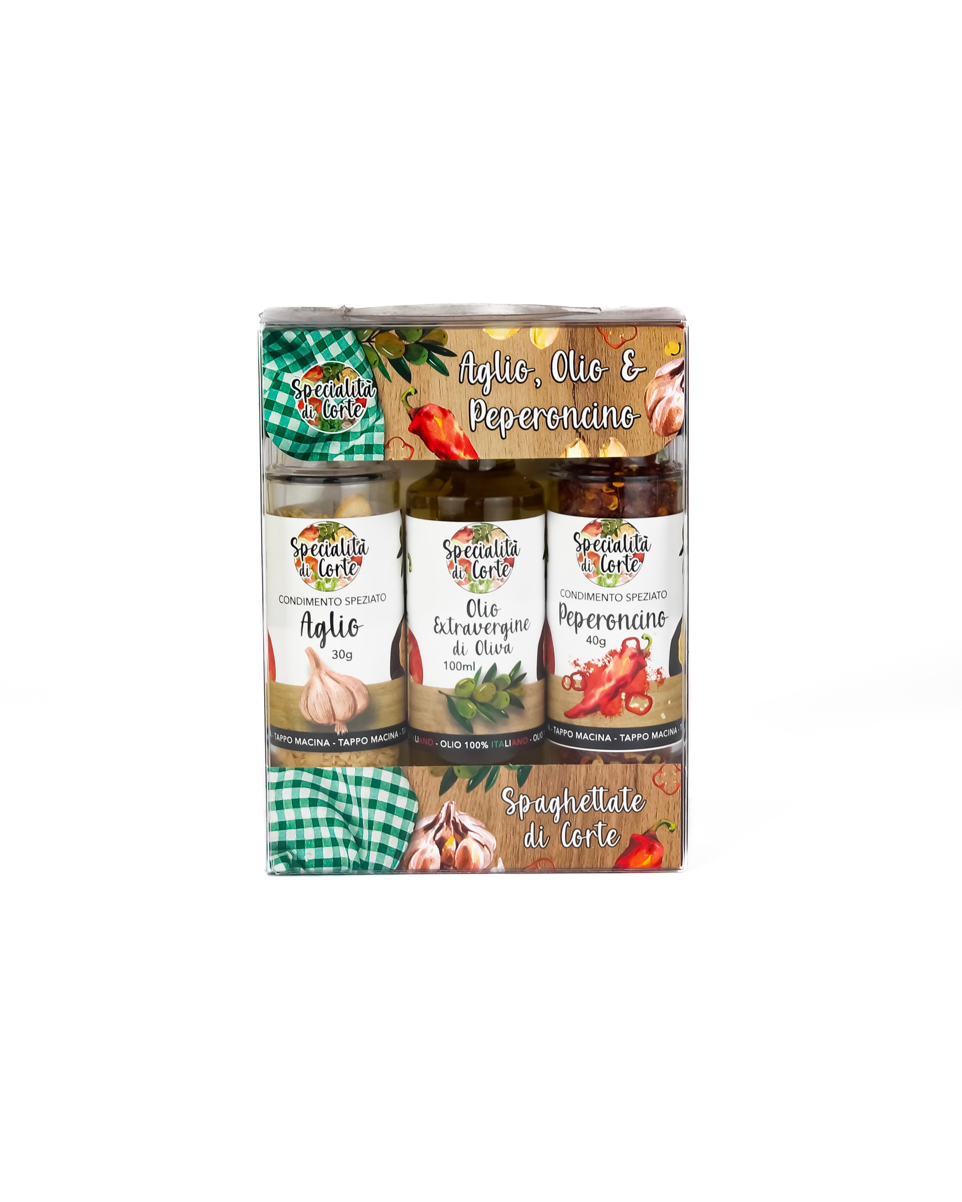 Die 3 Hofgewürze - Knoblauch, Öl & Chili