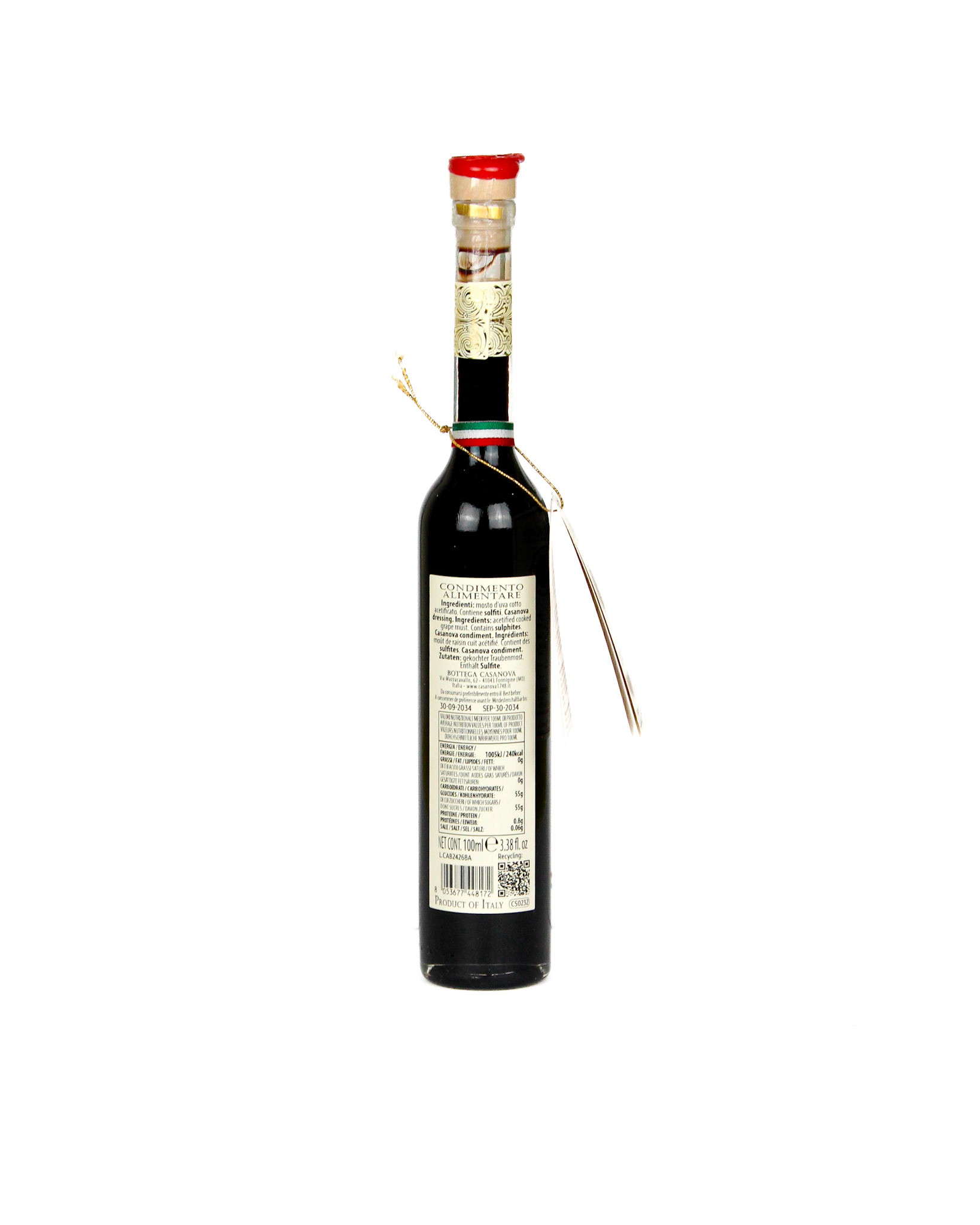 Aceto Balsamico di Modena Casanova Nobile 10 I.G.P.