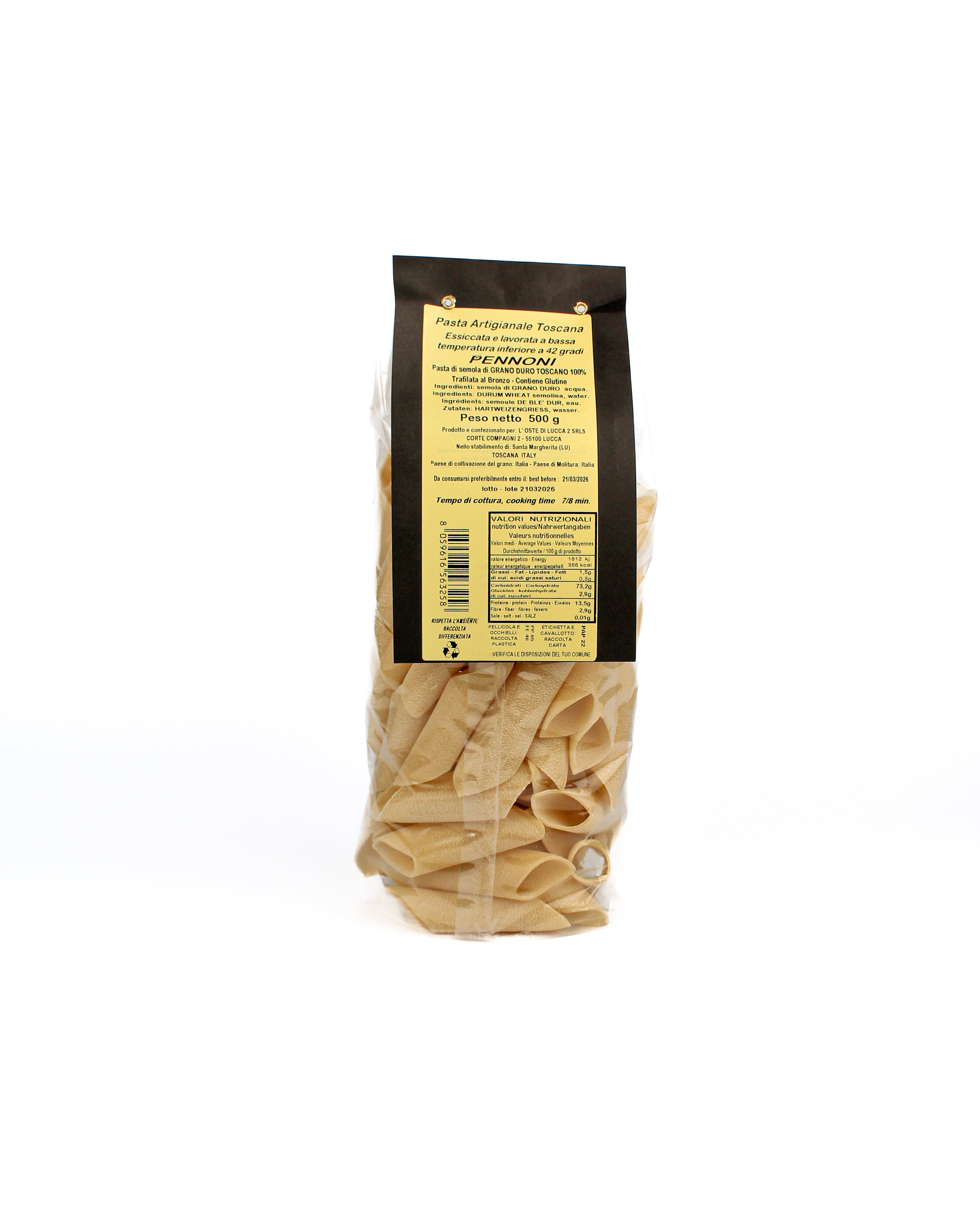 Pennoni di Grano Duro
