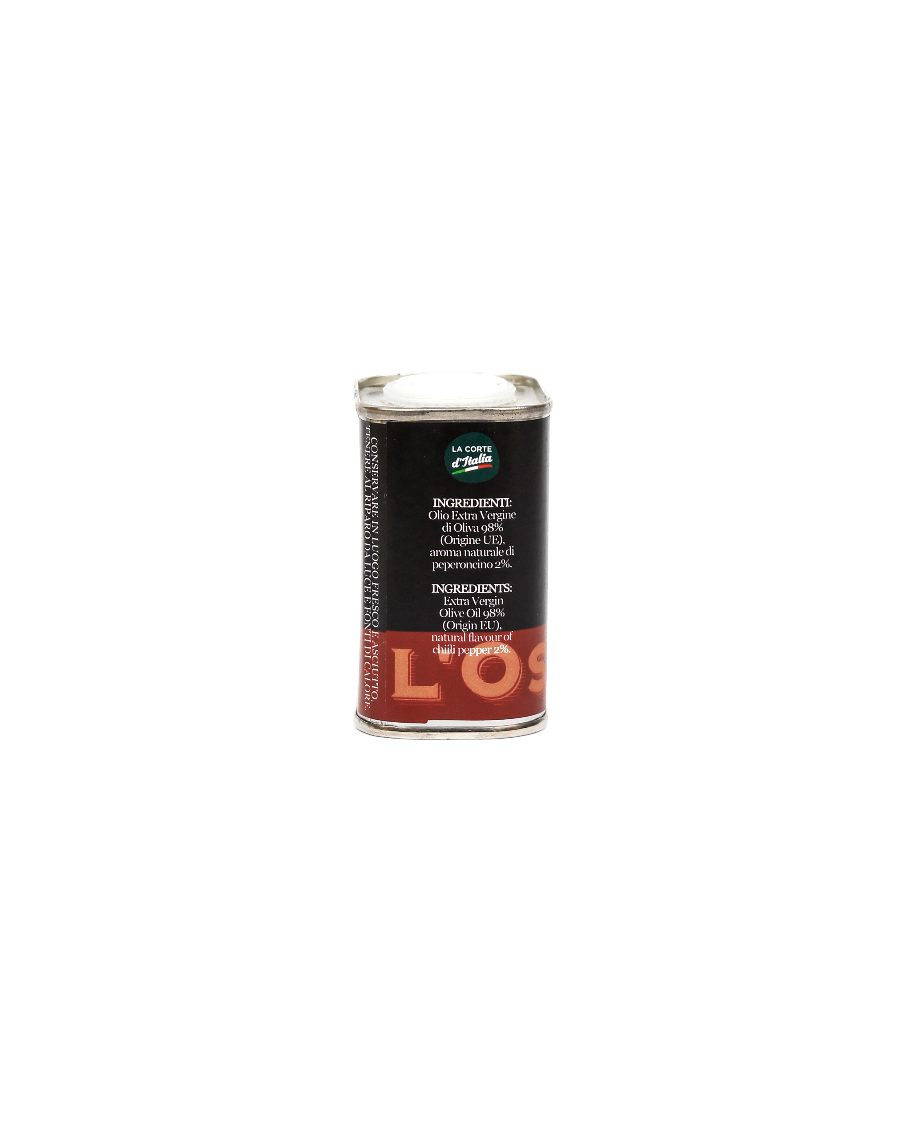 Olio EVO aromatizzato al Peperoncino