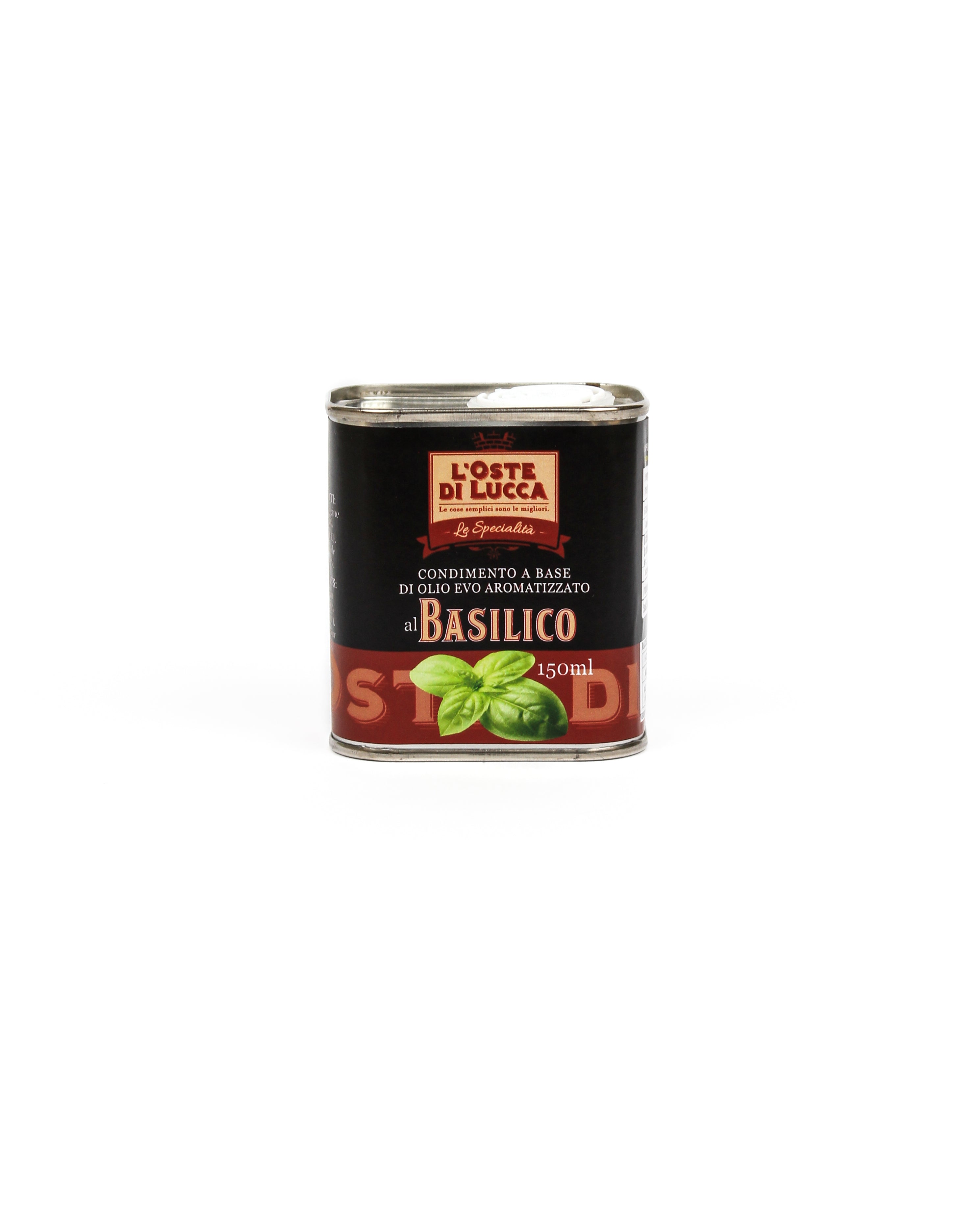 Olio EVO aromatizzato al Basilico