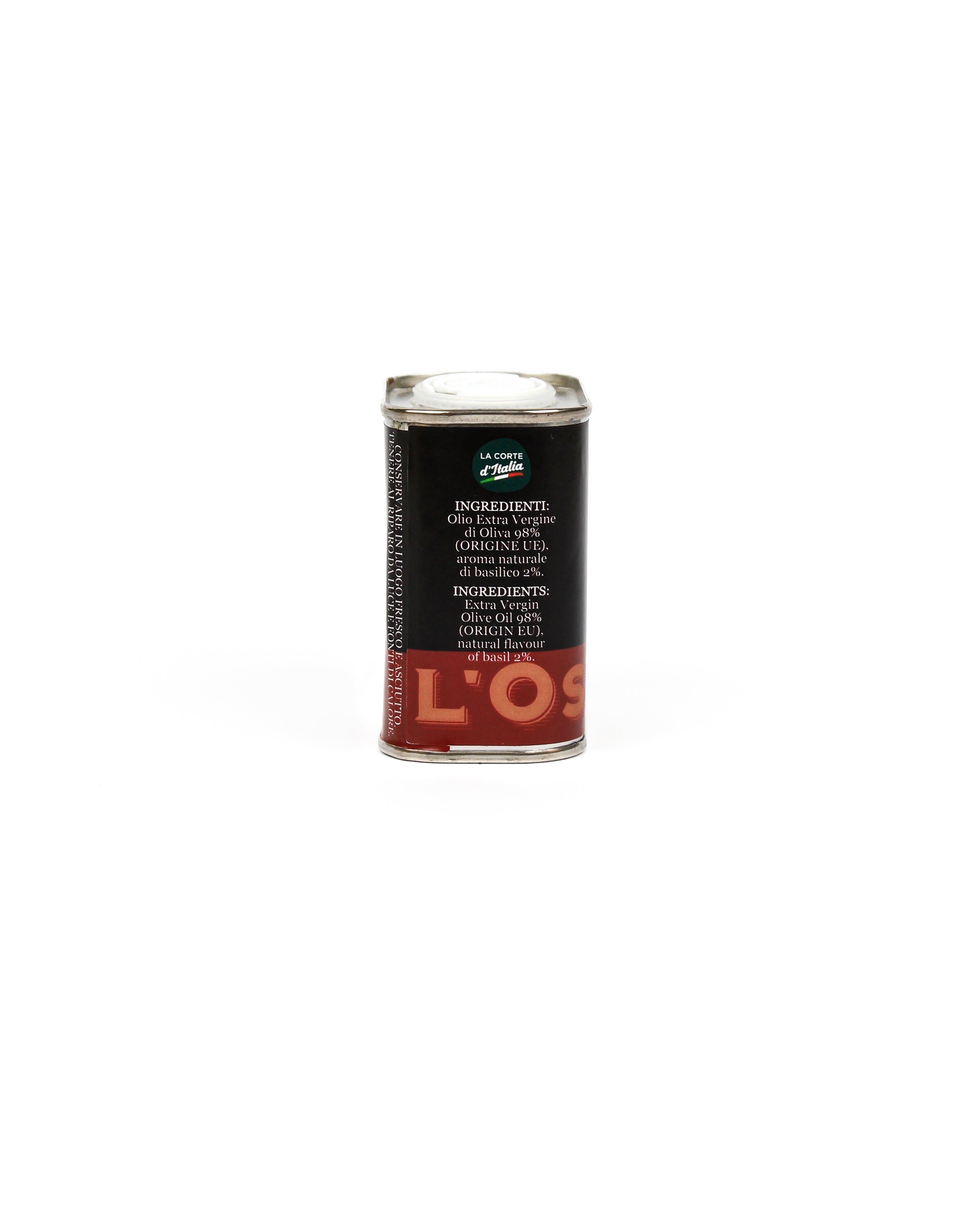 Olio EVO aromatizzato al Basilico