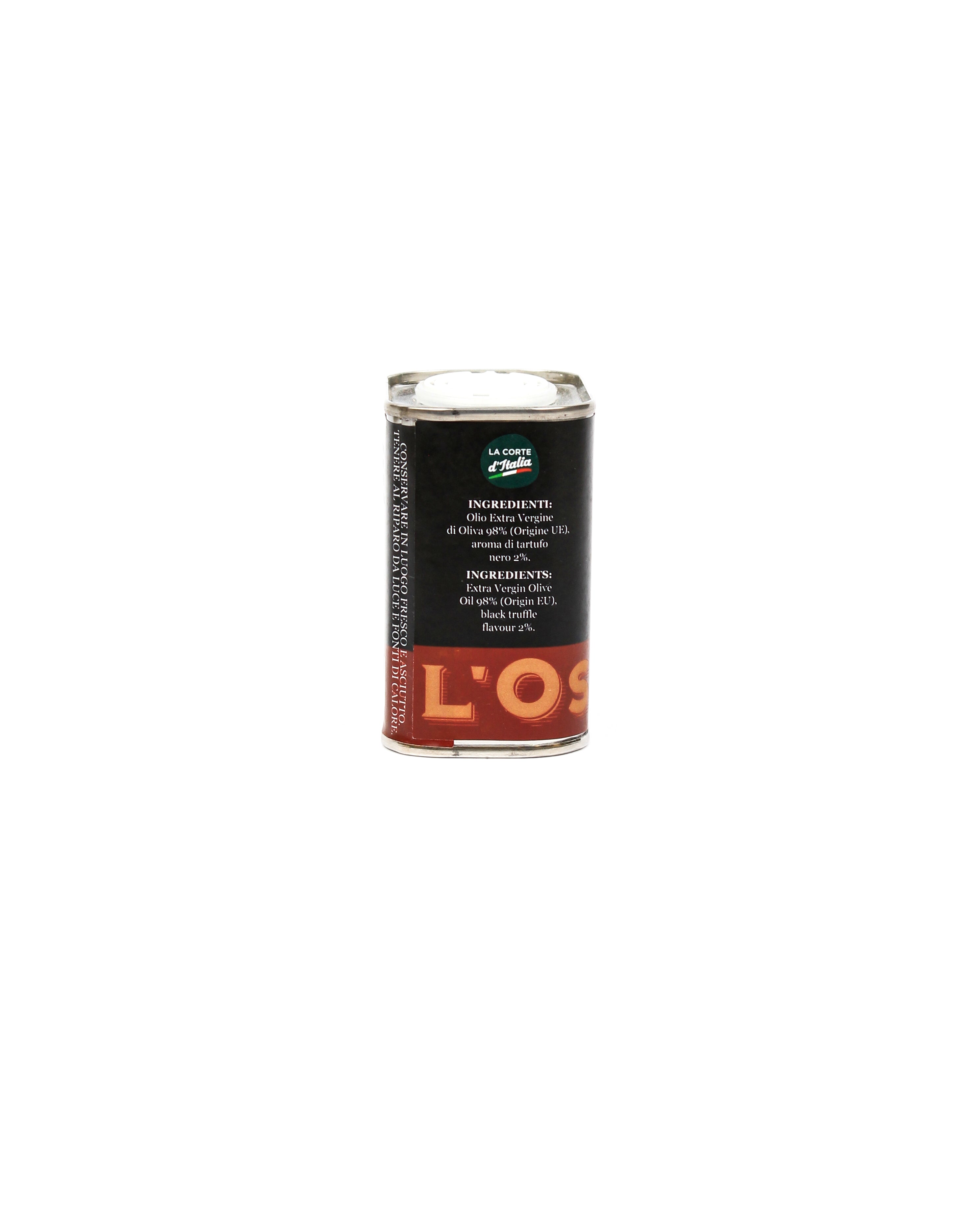 Olio EVO aromatizzato al Tartufo Nero