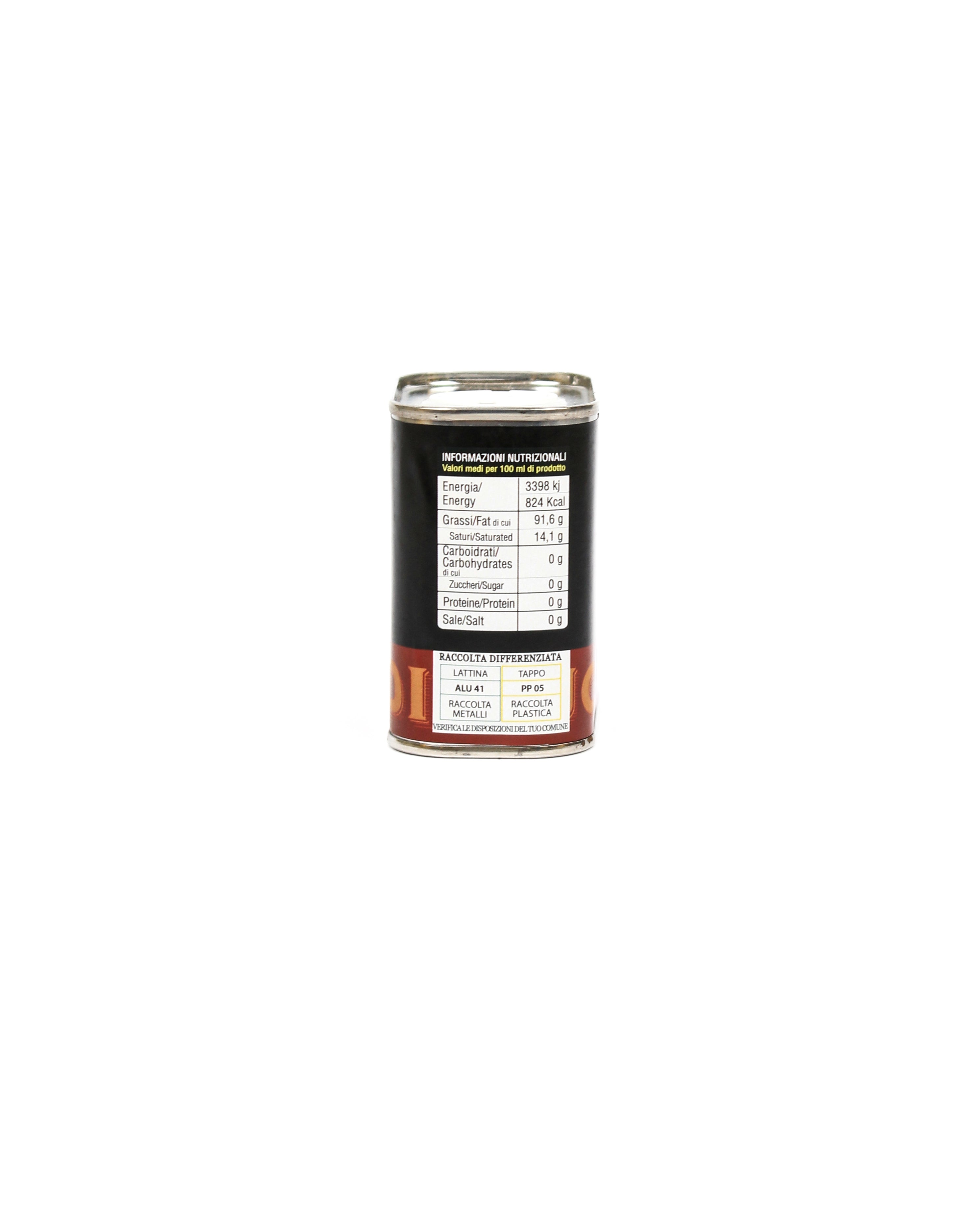 Olio EVO aromatizzato al Tartufo Nero