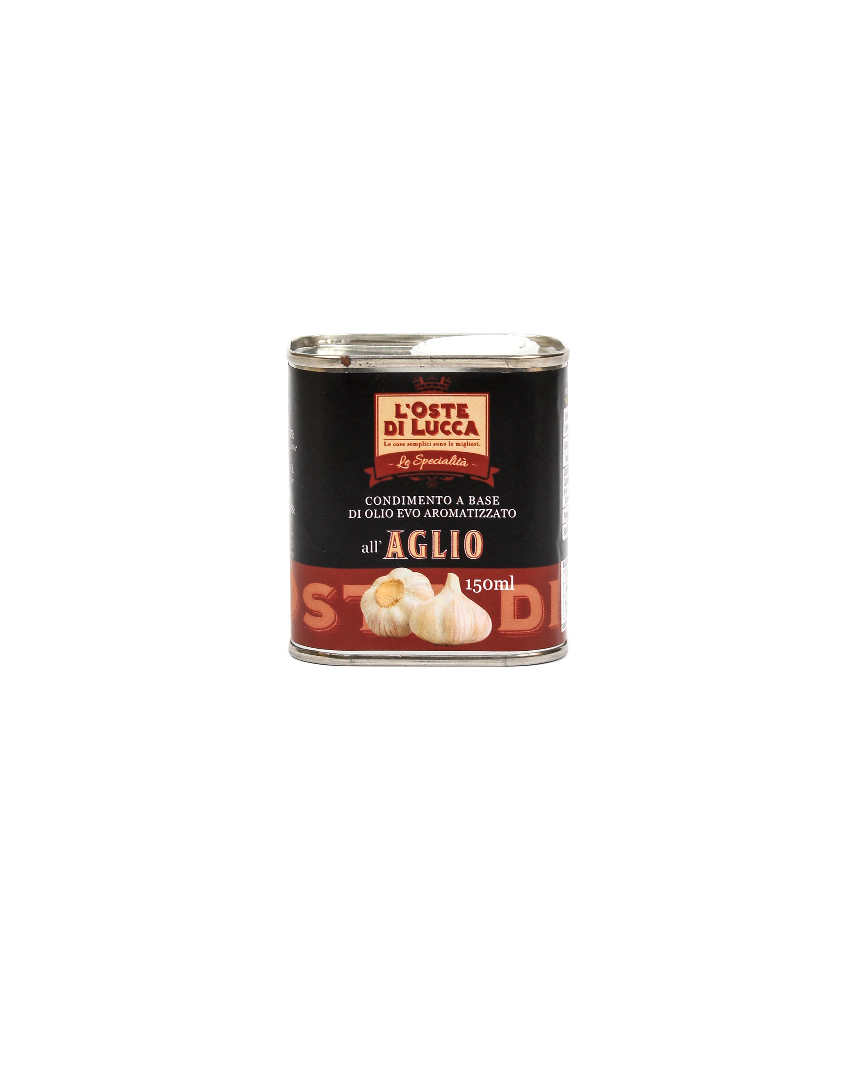 Olio EVO aromatizzato all'Aglio