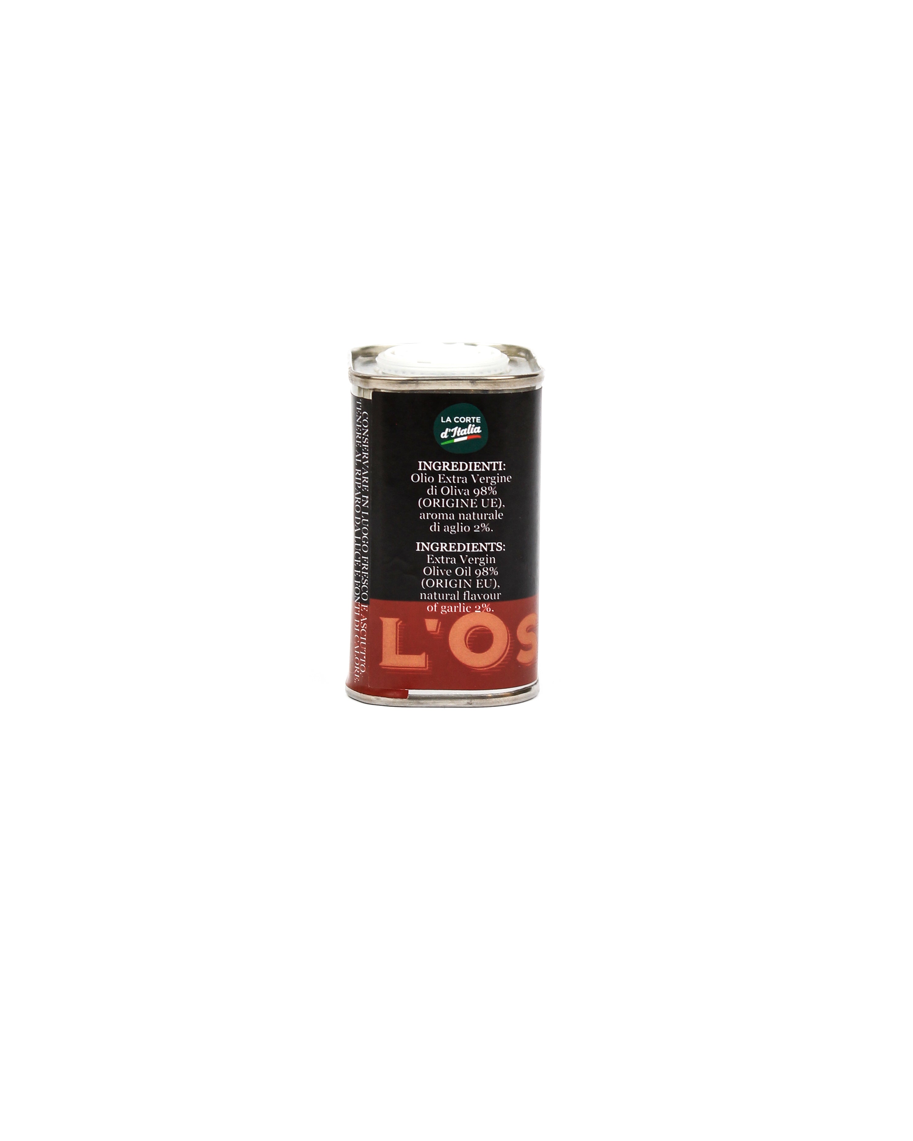 Olio EVO aromatizzato all'Aglio
