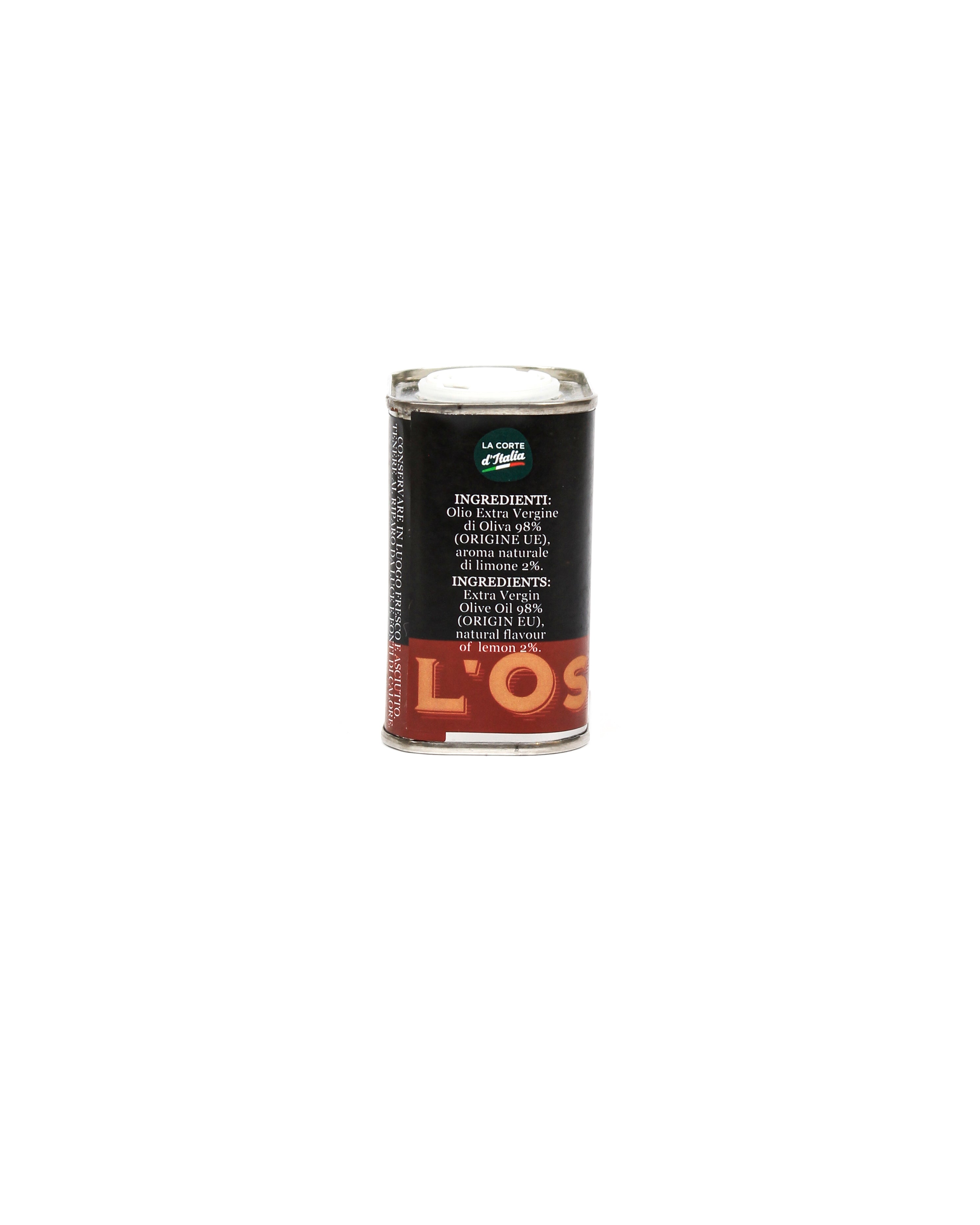 Olio EVO aromatizzato al Limone