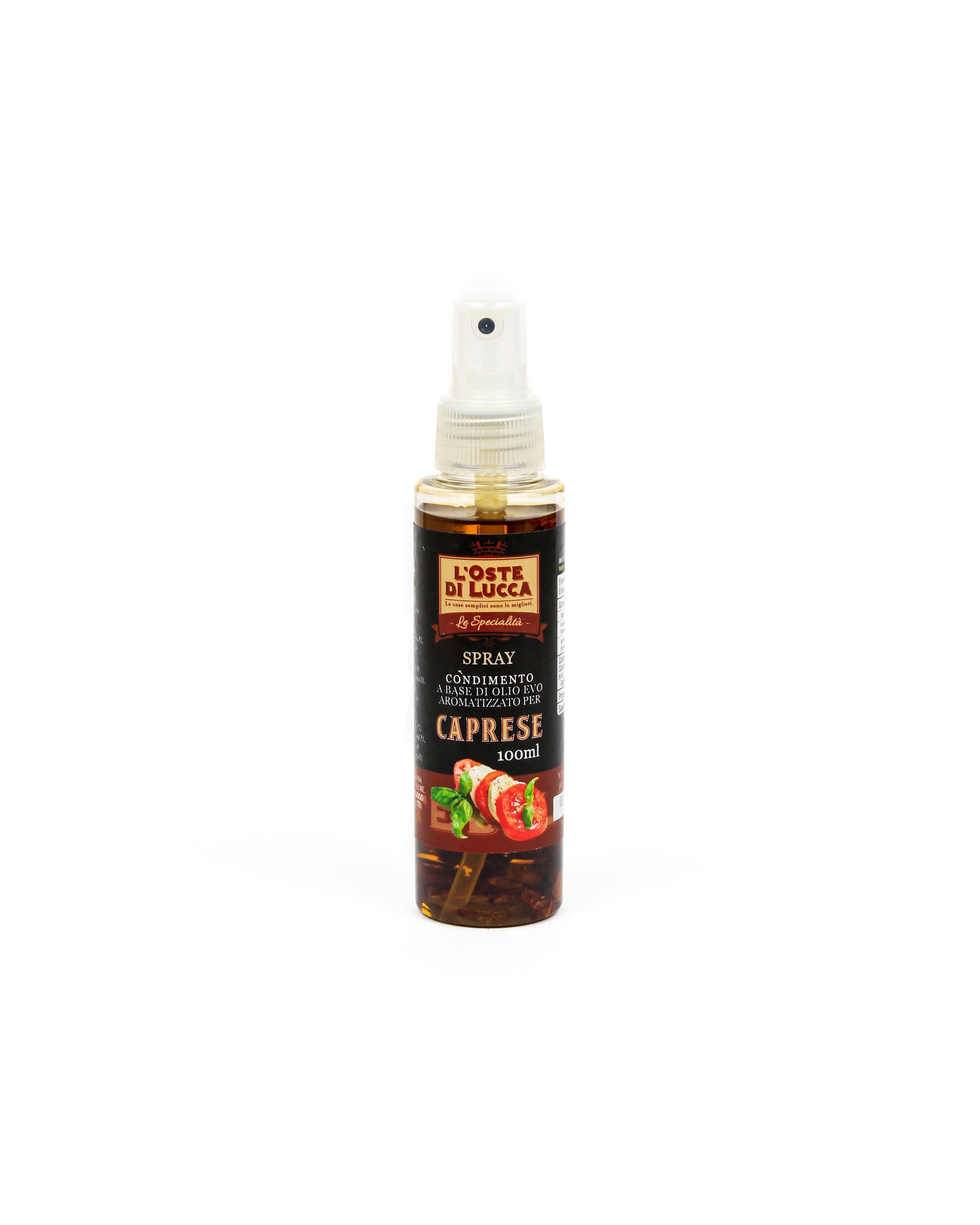 Olio Spray EVO aromatizzato alla Caprese