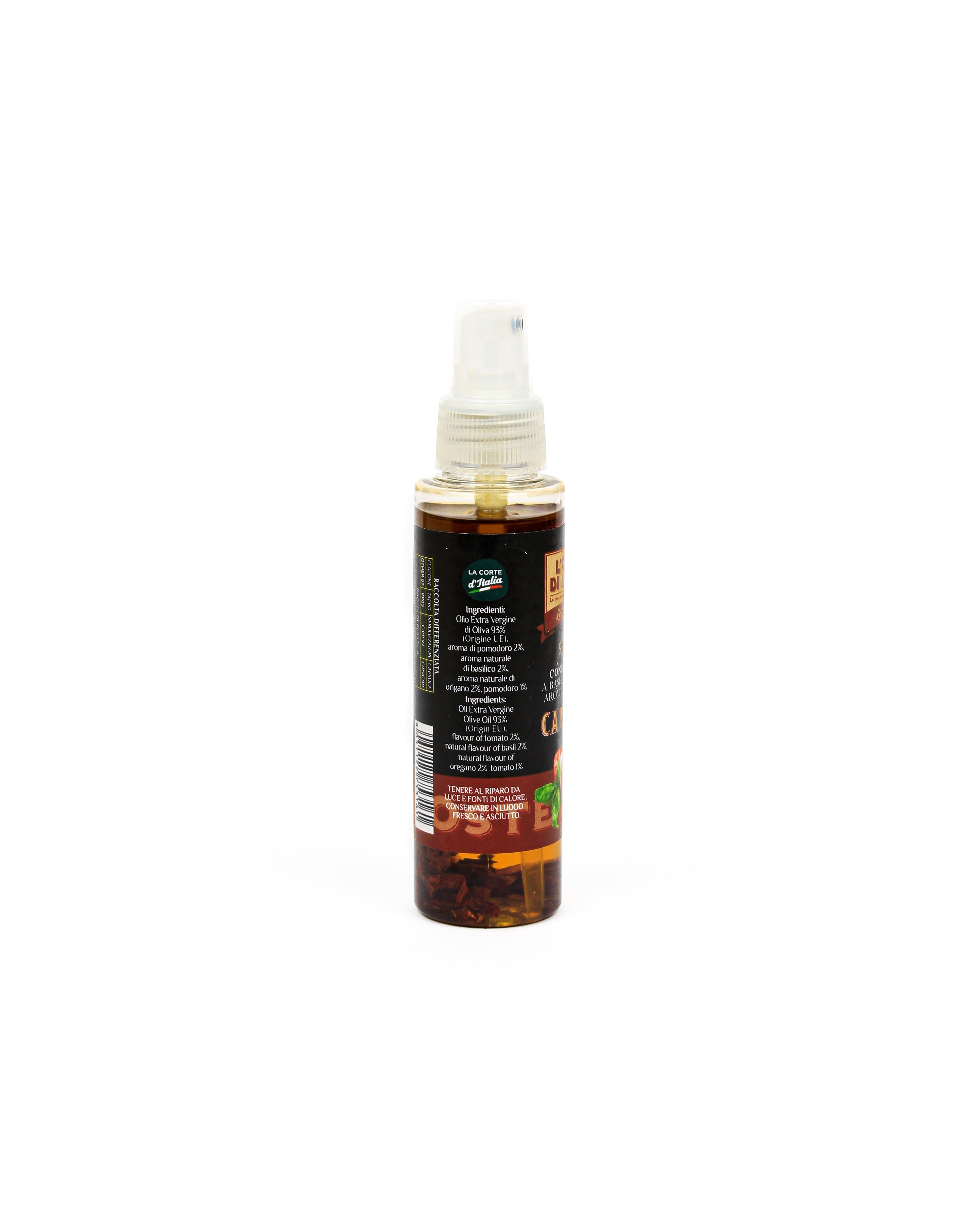 Olio Spray EVO aromatizzato alla Caprese