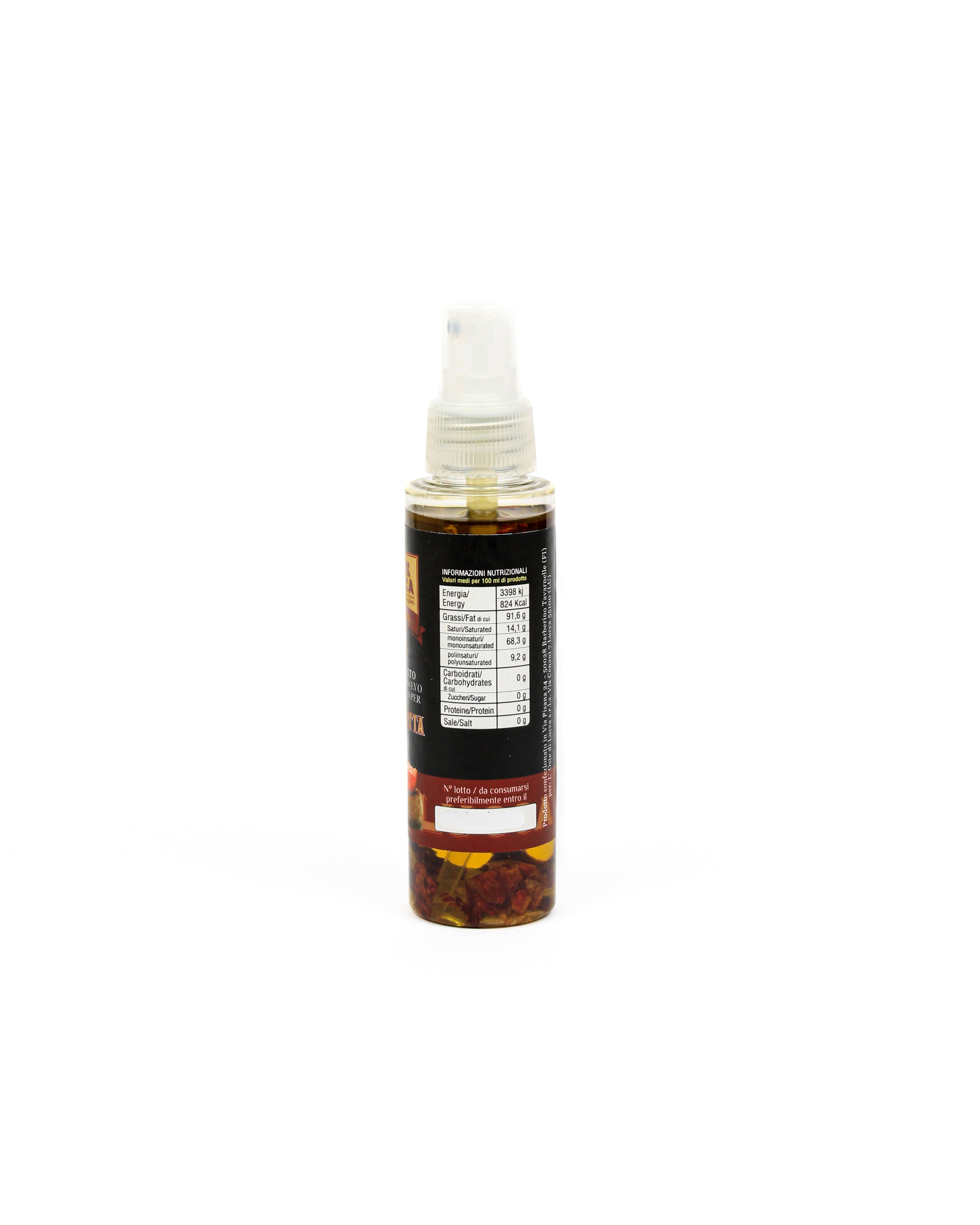 Olio Spray EVO aromatizzato per Bruschetta
